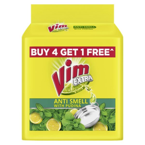 Vim Antismell with Pudina Buy 4 get 1 200*5