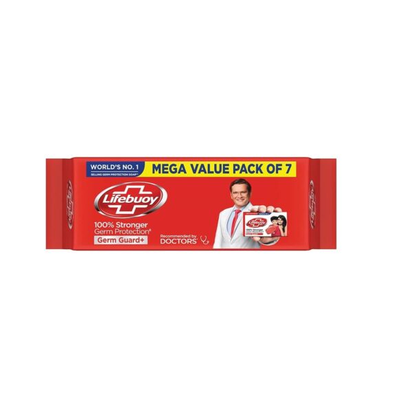 Lifebuoy Total 10 Soap Bar 125 g (Combo Pack of 7) - Combo Offer