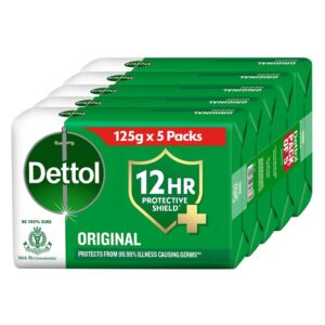 Dettol Original Bathing Soap 5*125g