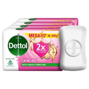 Dettol Skin Care Soap 4*100g
